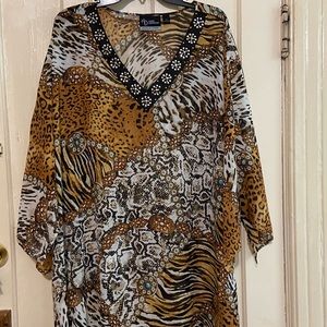 Added Dimensions Cover Up Size 3X(26-28)‎